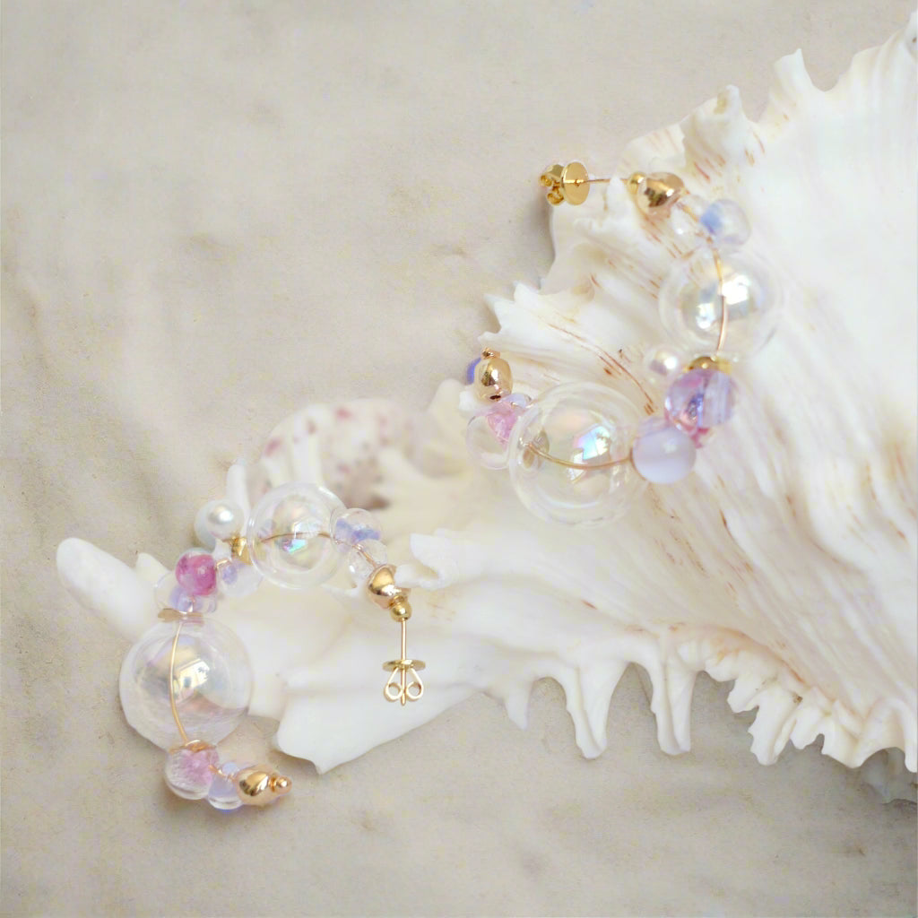 Sea Foam Beach Earrings