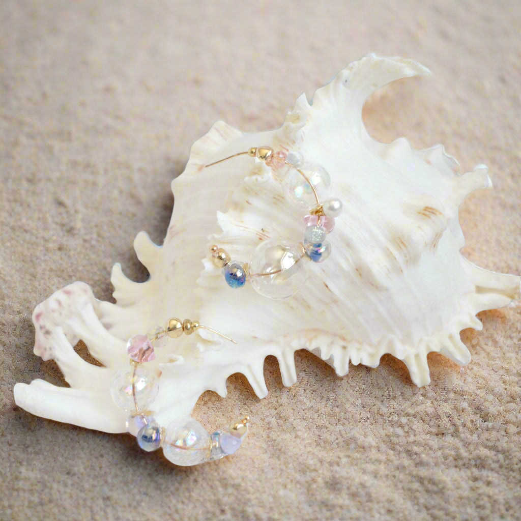 Sea Foam Beach Earrings