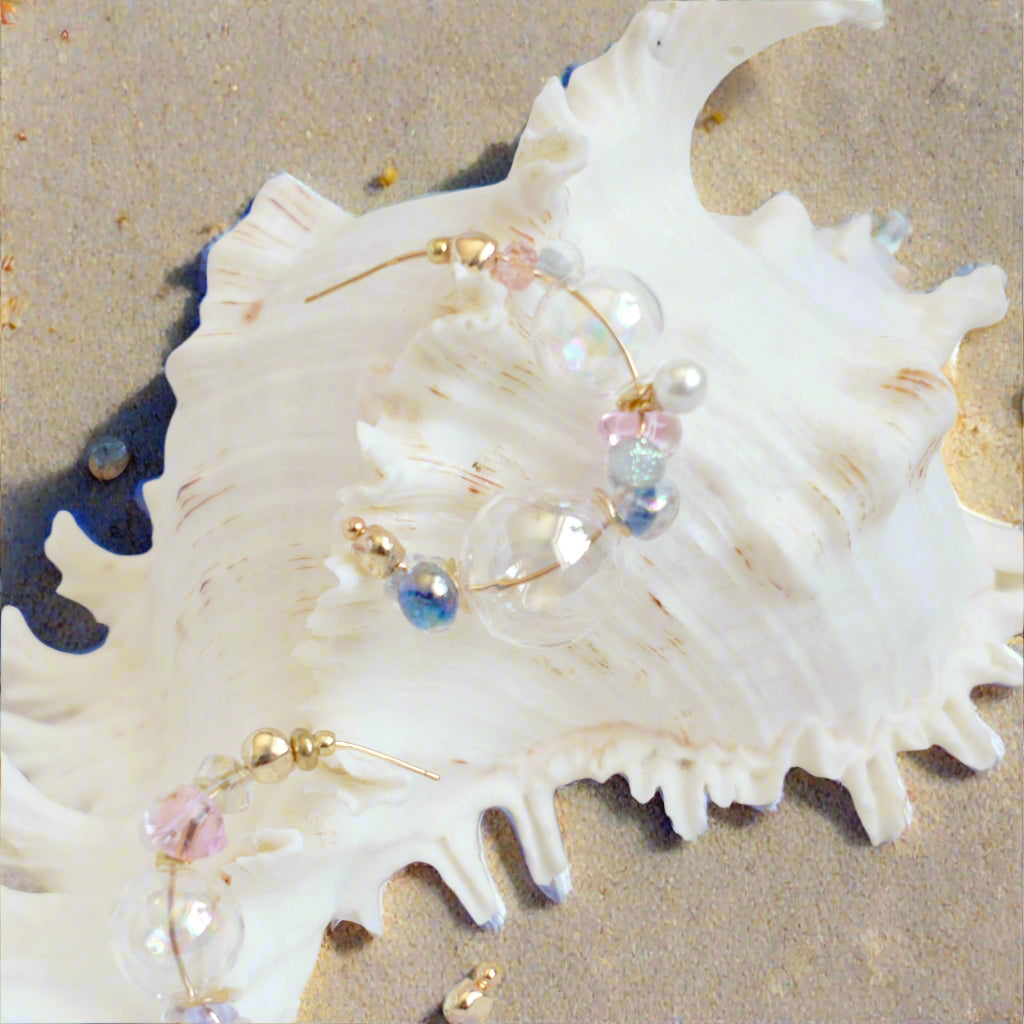 Sea Foam Beach Earrings