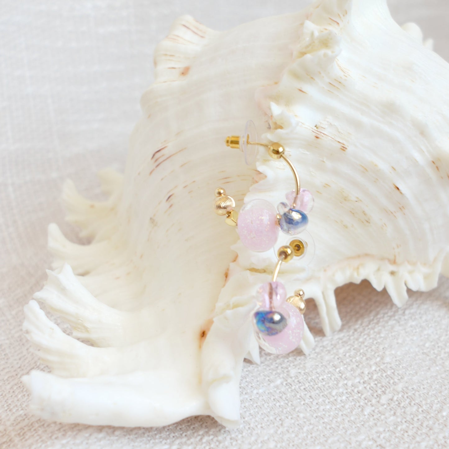 Petit Sea Foam Colorful Earrings