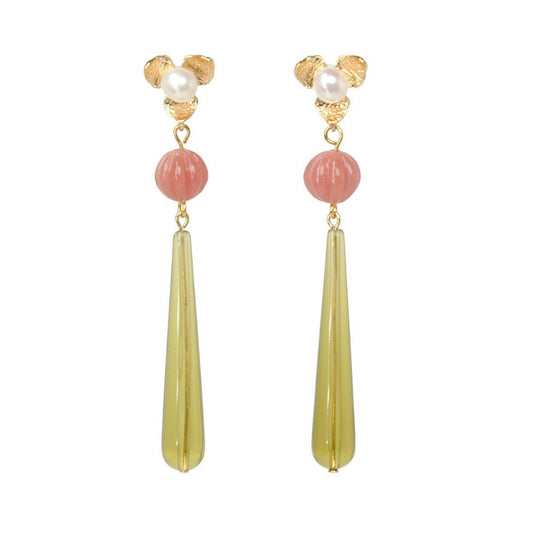 Petal Mist earrings